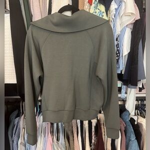 COPY - NWOT Spanx 1/4 Zip Sweatshirt- Green Medium